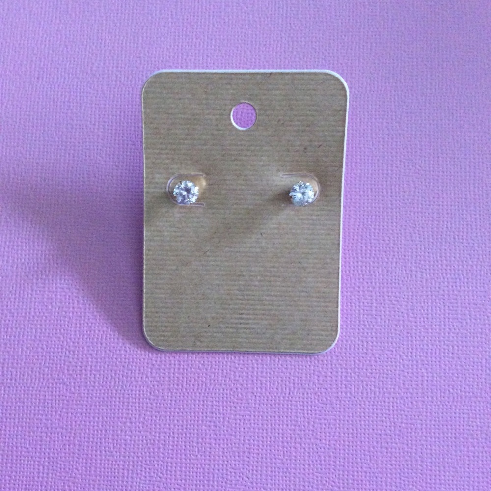 NEW Faux Diamond Earrings
